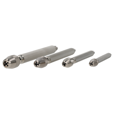 Bergeon Square-Head Pin Vises, Set of 3, 1842-A