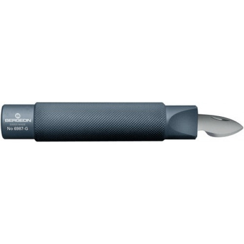 Snap Back Openers: Bergeon Case Knife, Left-Handed, 6987-G - Bergeon