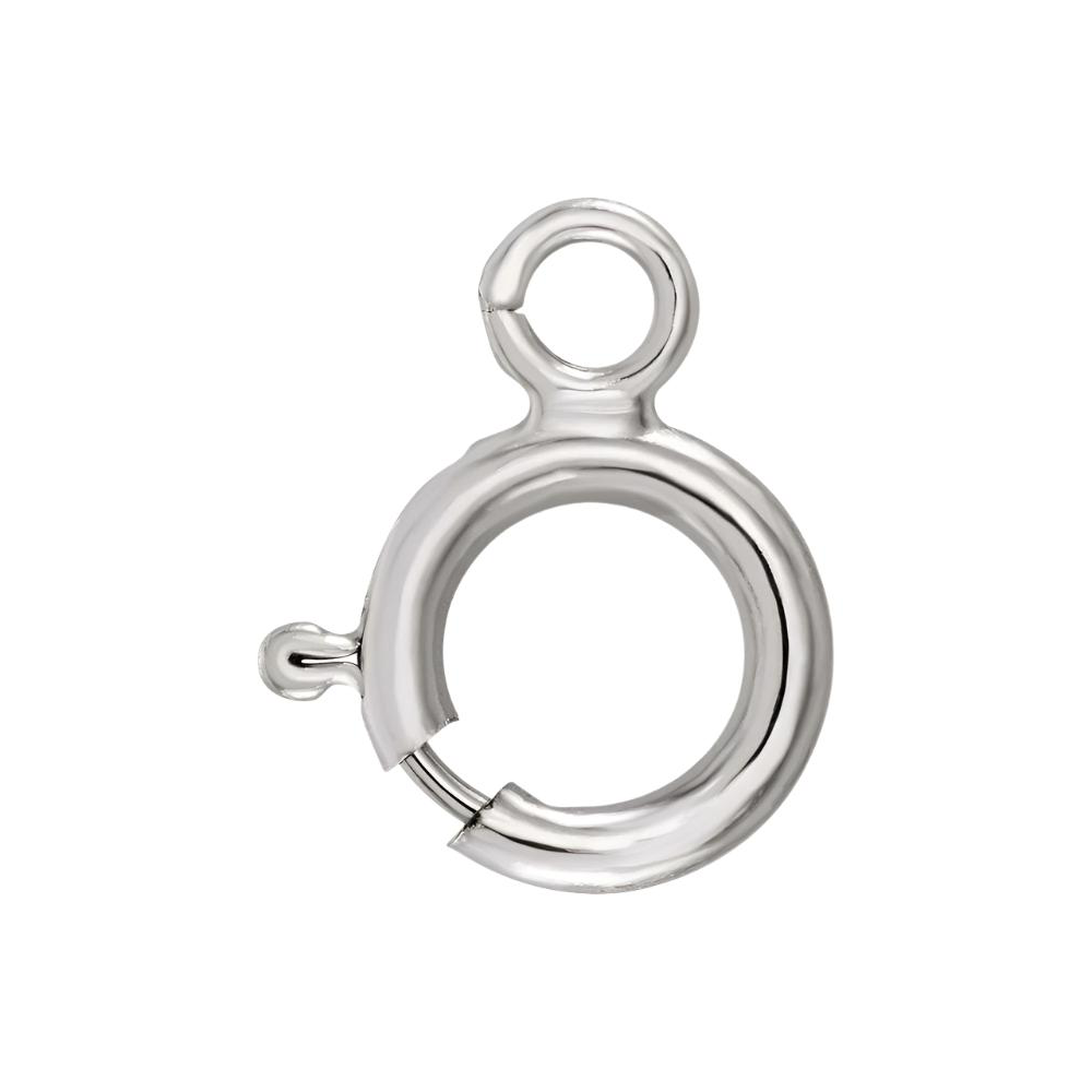 Spring Rings: WGF Spring Ring, 7mm - 363-204 - Jules Borel