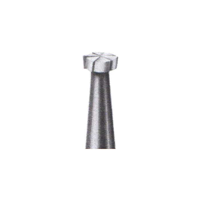 Burs: Busch Wheel Burs Bur, Super Carbide, Size 14, ISO 012 - Busch
