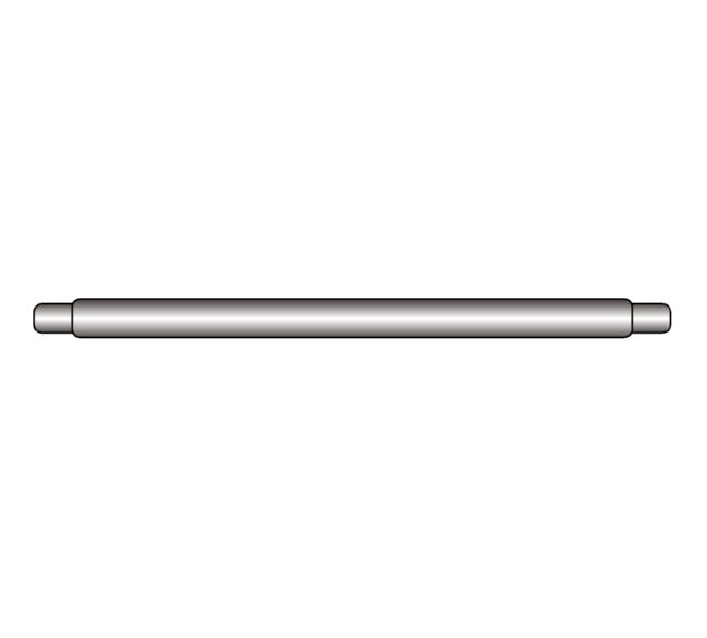 Spring Bars: Single Shoulder Spring Bar, Diameter 1.30mm, Lug Size 17mm, 20 Pack - Jules Borel