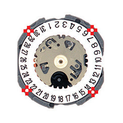 Hattori Movement, HAT VJ12 D6, Ligne 8-3/4