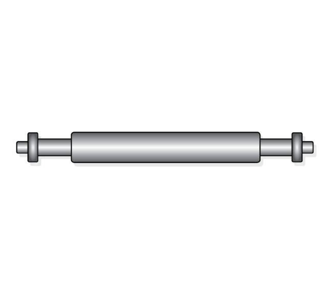 Buckle Spring Bar, Diameter 1.80mm, Lug Size 16mm, 20-Pack