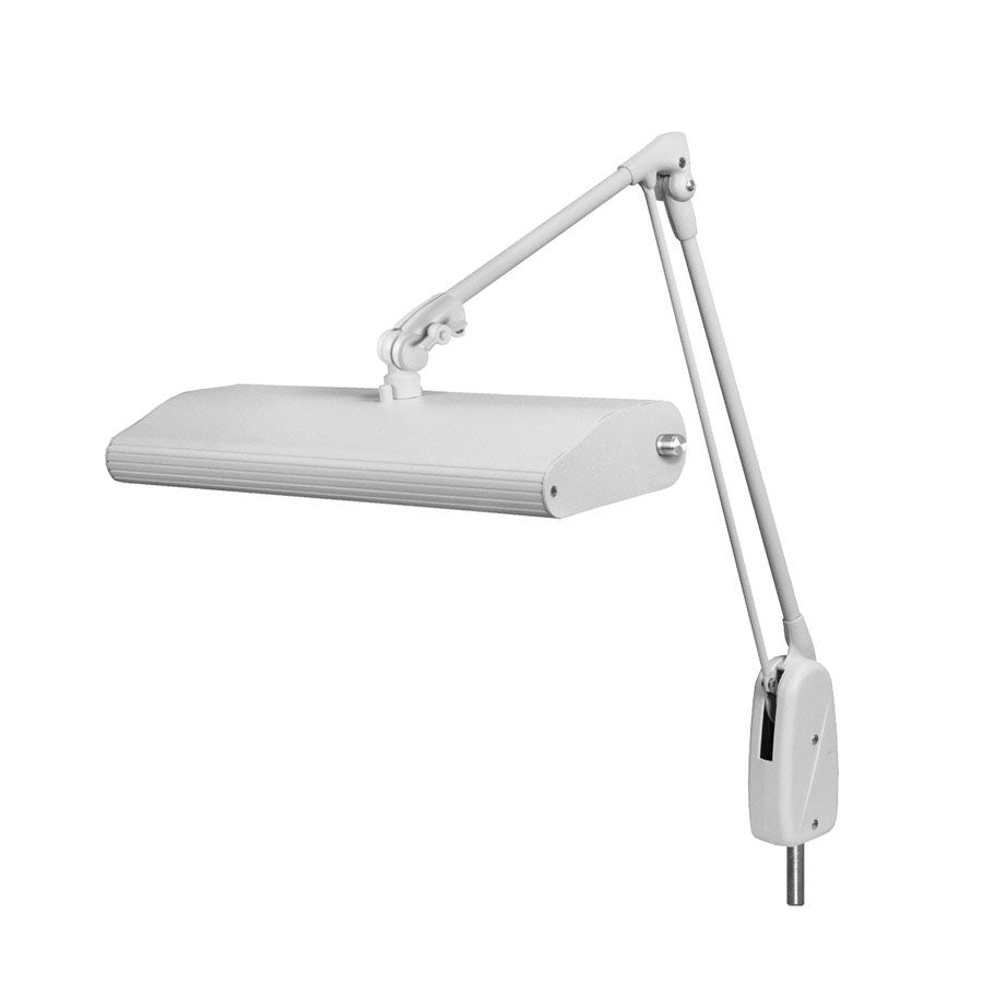 Dazor Lumilus LED Lamp, Dove Gray, 6500K, USA