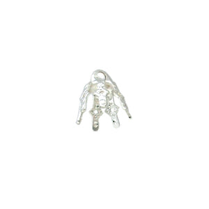 Sterling Bell Cap, Fits 5-6mm Pearl - 784-30
