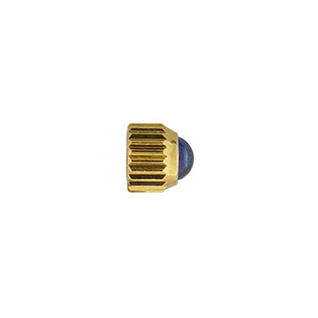 Stone Crowns: Waterproof Crown, Diameter 3.5mm, Tap 10, Yellow - Jules Borel