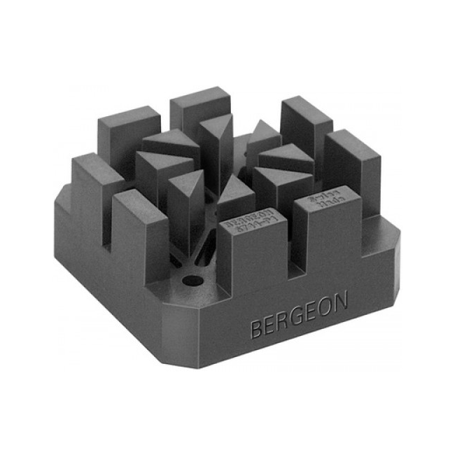 Bergeon Holding Block, 3.50–7mm, Hard, 6744-P1