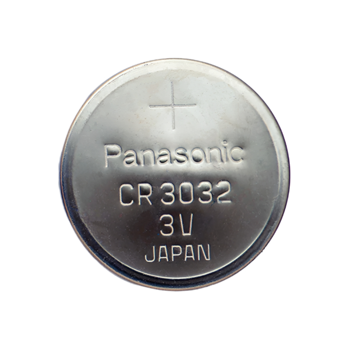 Panasonic Lithium Battery, CR3032, 30.0mm x 3.2mm