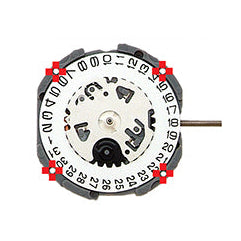Hattori Movement, HAT VJ12, Ligne 8-3/4