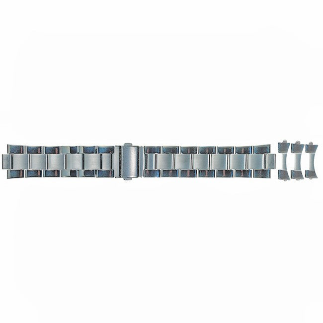 Metal Watch Bands: Stainless Steel Watch Band, 12-15mm, White - JB-S417 - Alpine