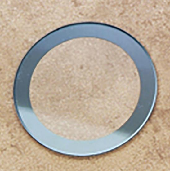 Round Mineral Glass Crystal with Silver Trim, Series 700 - FMWS 320 ...