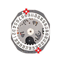Hattori Movement, HAT VJ22 D6, Ligne 6-3/4x8