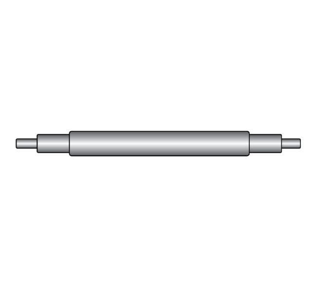 Double Shoulder: Double Shoulder Spring Bar, Diameter 1.78mm, Lug Size 20-26mm, 3-Pack - Jules Borel