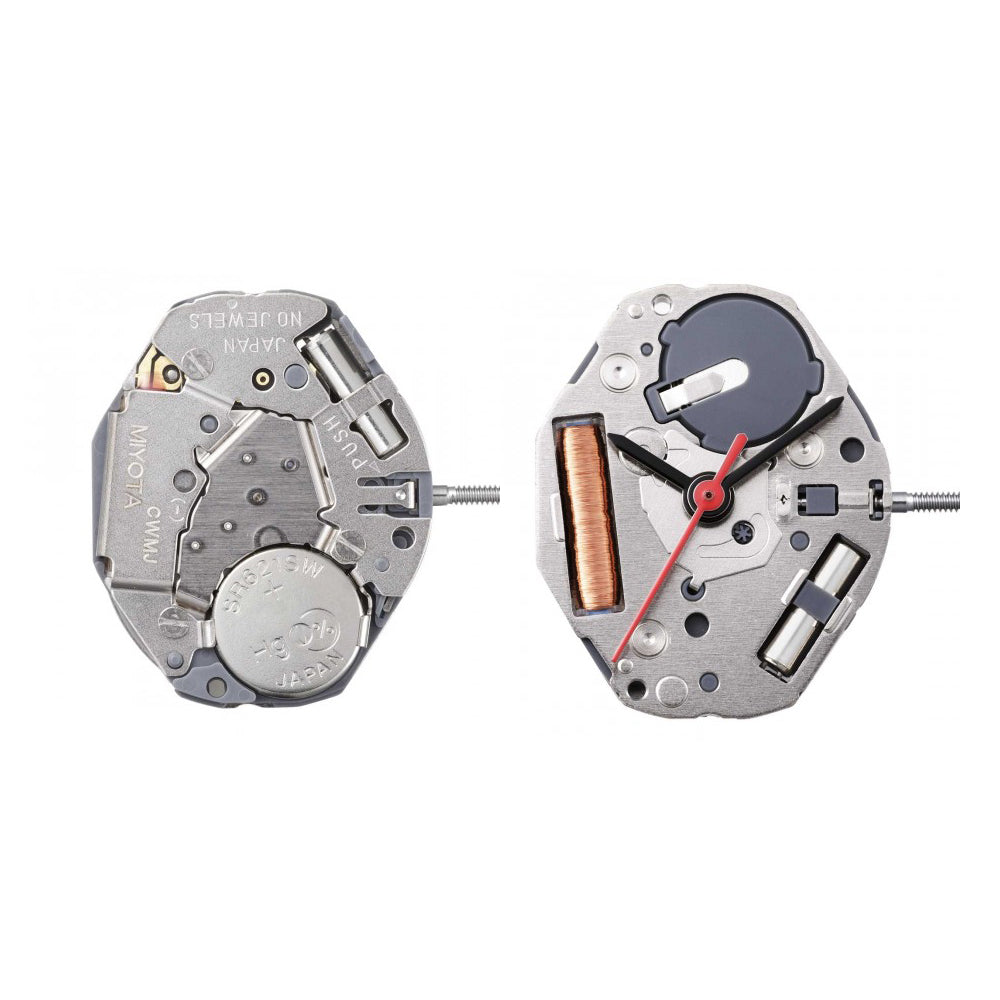 Quartz Movement, 6-3/4 x 8L, Discontinued When Out - MIY GL36 MVT