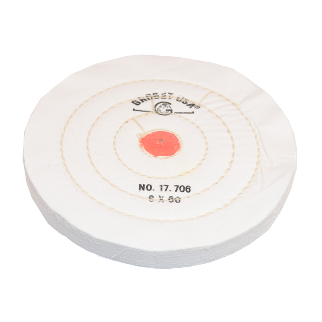 Buffs: Super Buff, Ply 60, Shellac Center, Diameter 6" - Grobet