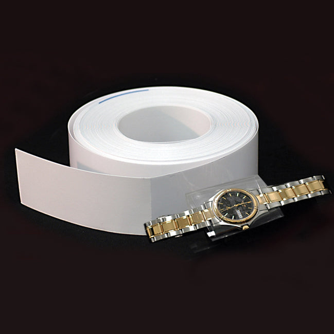 Watch Protecting Pads: Watch Vinyl Protector, 250 Pieces, 2" x 5" - Jules Borel