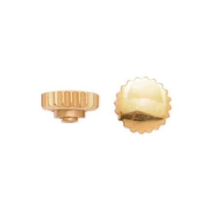 18K Dustproof Crown, Diameter 4mm, Tap 10, Yellow - Discontinued when out