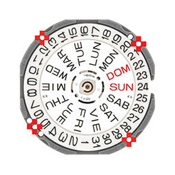 Hattori Movement, HAT VJ33 H2, Ligne 10-1/2