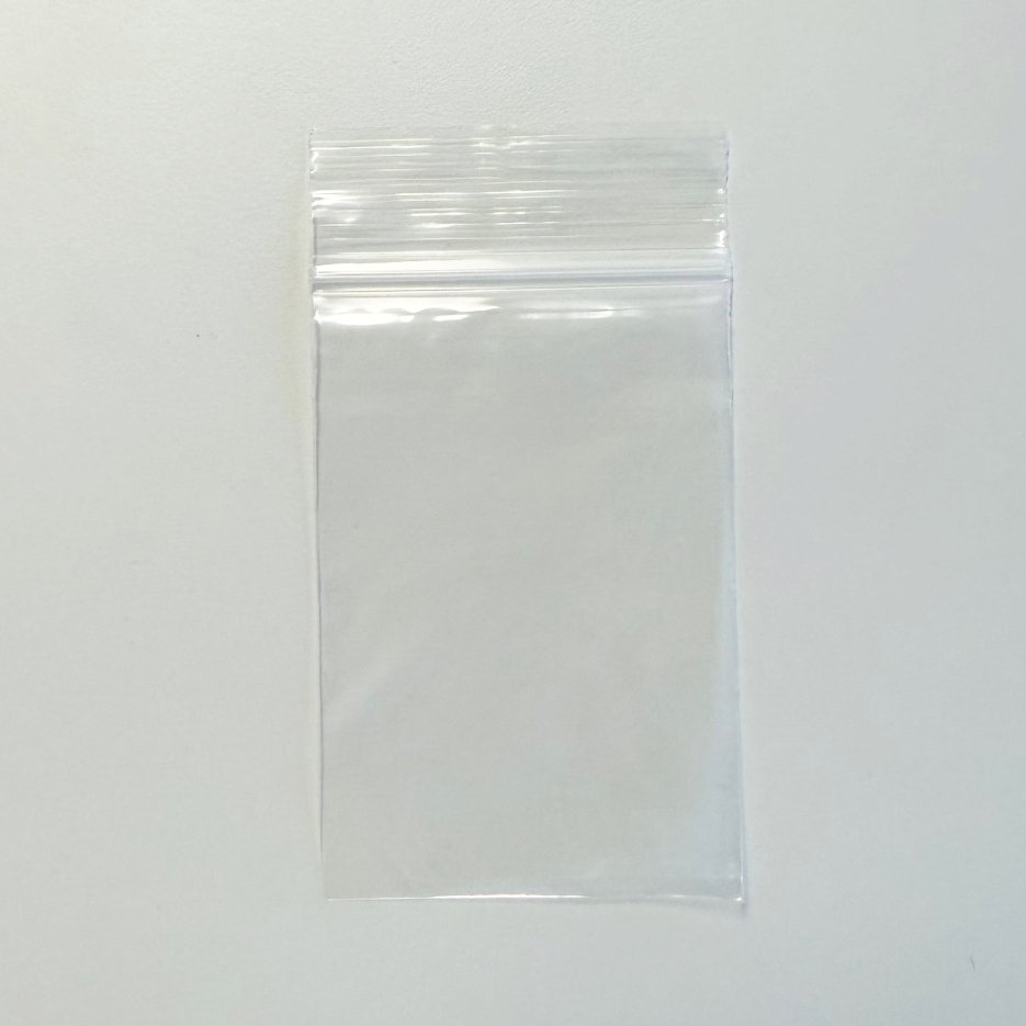 Plastic Zipper Bags: Plastic Zip Bags, 3 x 5, 100 Pieces - EV3X5 - Jules Borel