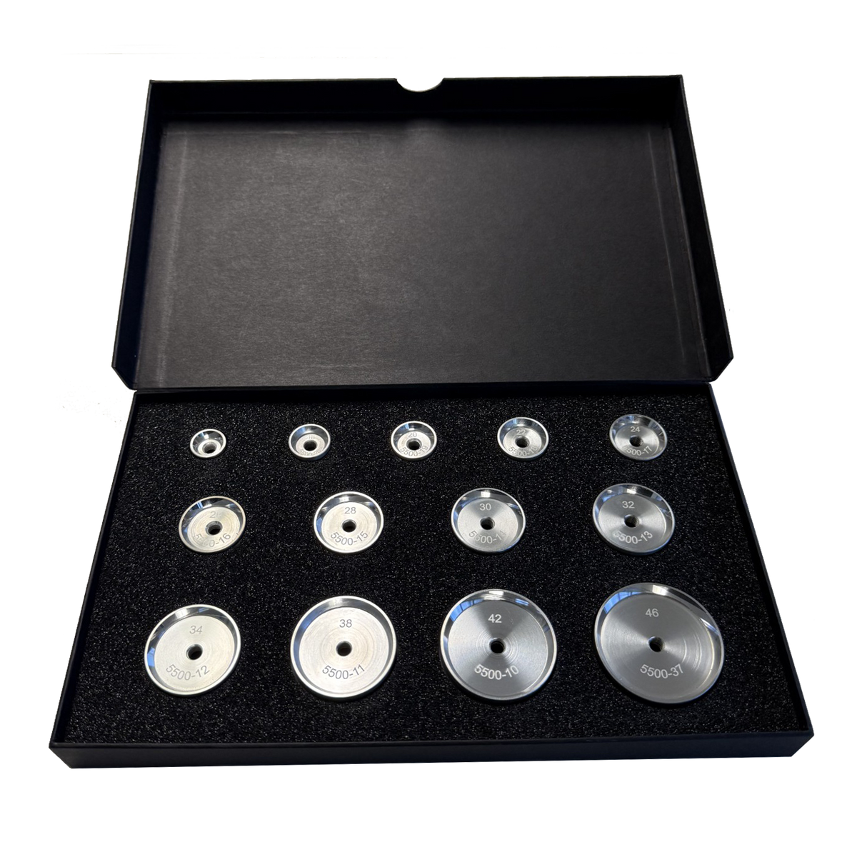 Dies: Bergeon Reversible Dies, Set of 13, 5500-J - Bergeon