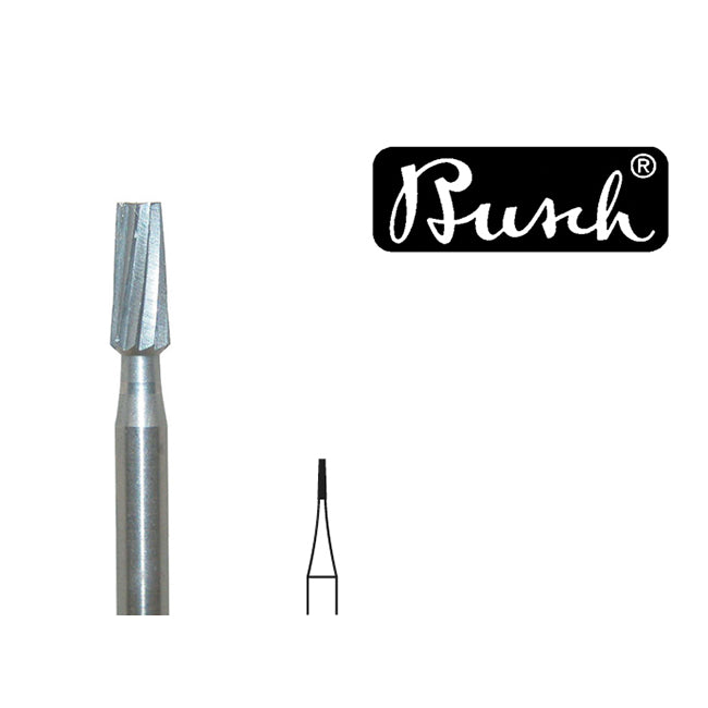 Busch-Cone-Square-Plain-Bur-Size-007-0.7-mm-BR1017-007