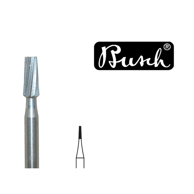 Busch-Cone-Square-Plain-Bur-Size-009-0.9-mm-BR1017-009