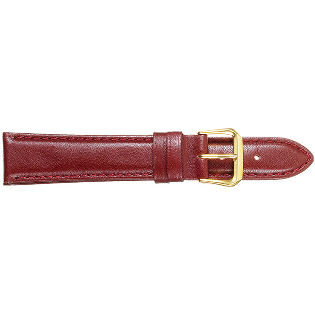 alpine-jb-331-5-20-leather-smooth-padded-burgundy-20mm