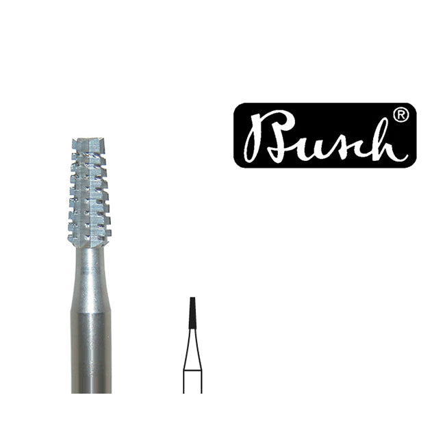 Busch-Cone-Square-Cross-Cut-Bur-Size-010-1.0-mm-BR1023-010