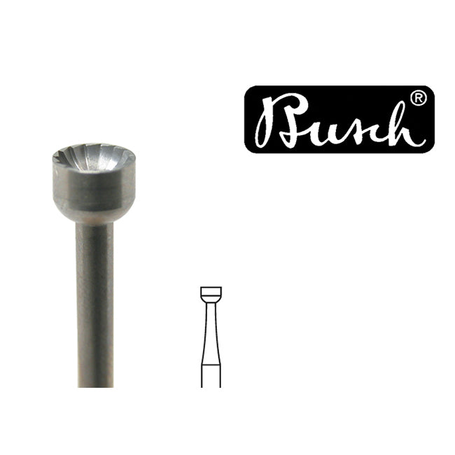 Busch-Cup-Bur-Size-025-2.5-mm-BR1177C-025