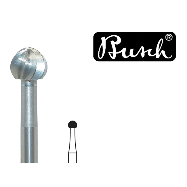 Busch-Ball-Bur-Size-026-2.6-mm-BR1001-026