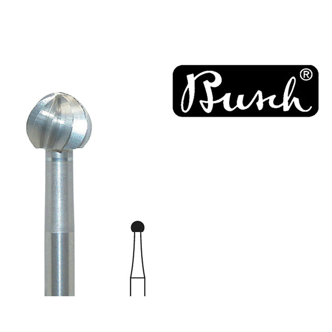 Busch-Ball-Bur-Size-022-2.2-mm-BR1001-022