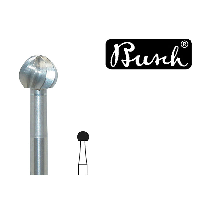 Busch-Ball-Bur-Size-033-3.3-mm-BR1001-033