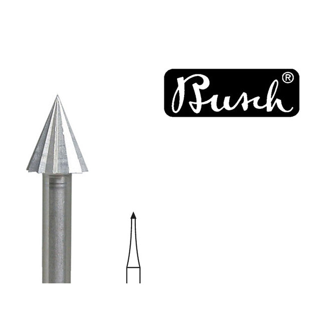 Busch-Cone-Bur-Size-010-1.0-mm-BR1005-010