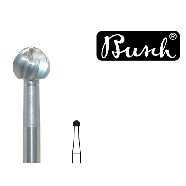 Busch-Ball-Bur-Size-021-2.1-mm-BR1001-021