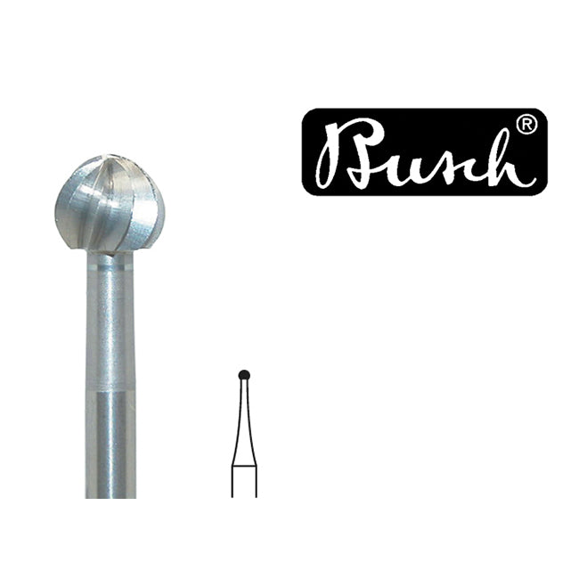 Busch-Ball-Bur-Size-011-1.1-mm-BR1001-011