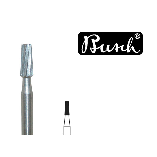 Busch-Cone-Square-Plain-Bur-Size-021-2.1-mm-BR1017-021