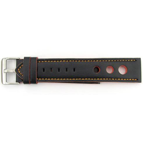 gilden-gildrs01-1722-22mm-leather-sport-racing-sport-black-orange-22mm