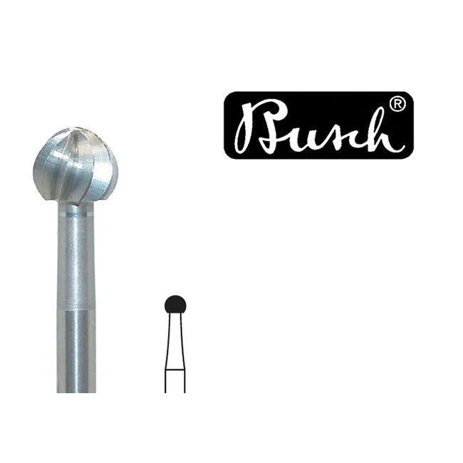 Busch-Ball-Bur-Size-027-2.7-mm-BR1001-027