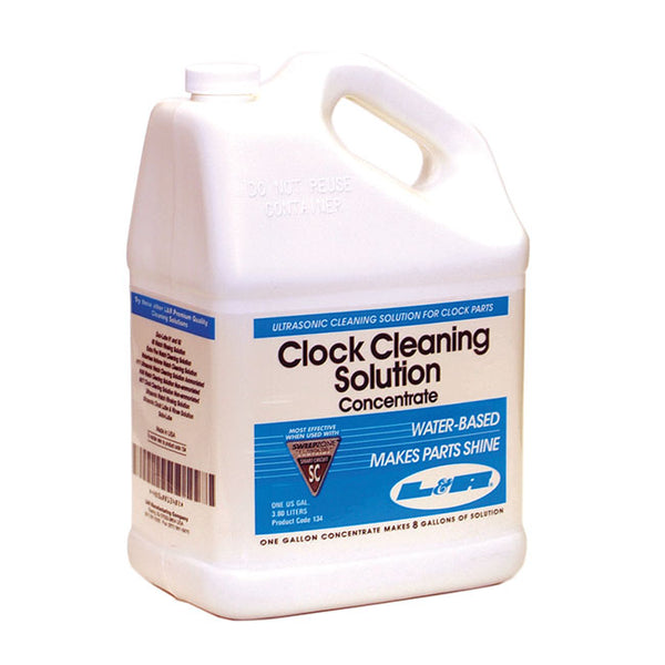 L&R Clock Cleaning Solution Concentrate, 1 gallon - Jules Borel & Co.