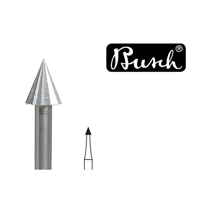 Busch-Cone-Bur-Size-018-1.8-mm-BR1005-018