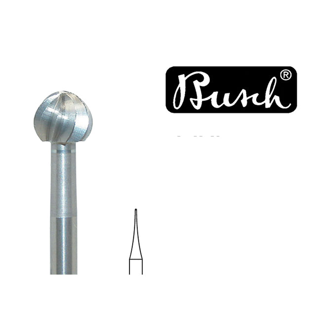 Busch-Ball-Bur-Size-0025-0.25-mm-BR1001-0025