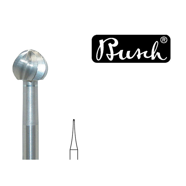 Busch-Ball-Bur-Size-0035-0.35-mm-BR1001-0035
