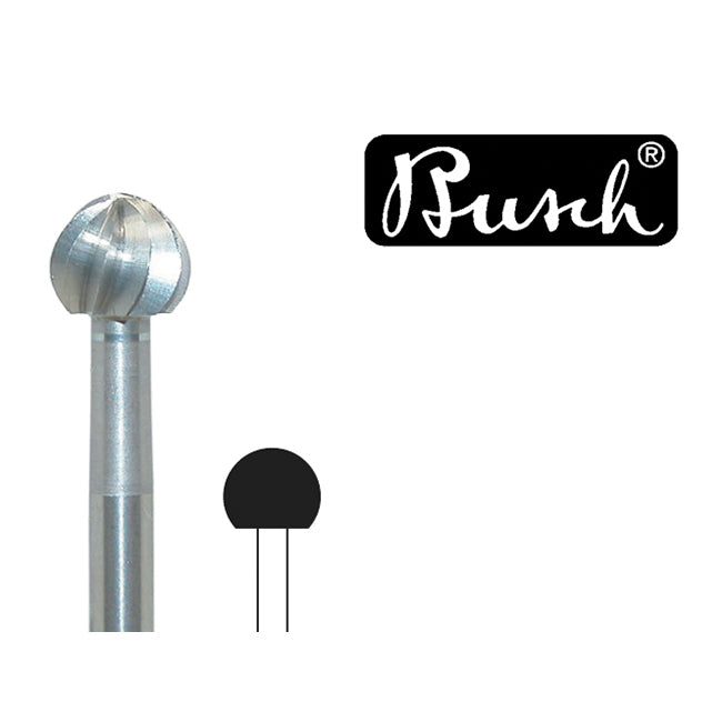 Busch-Ball-Bur-Size-075-7.5-mm-BR1001-075