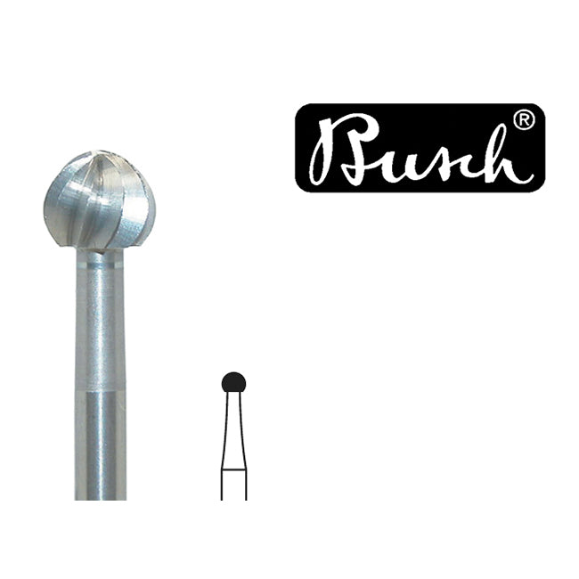 Busch-Ball-Bur-Size-023-2.3-mm-BR1001-023