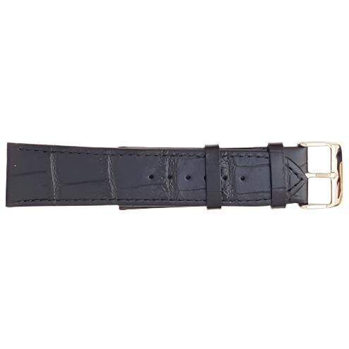 gilden-gildf30-0124-leather-gator-grain-black-24mm