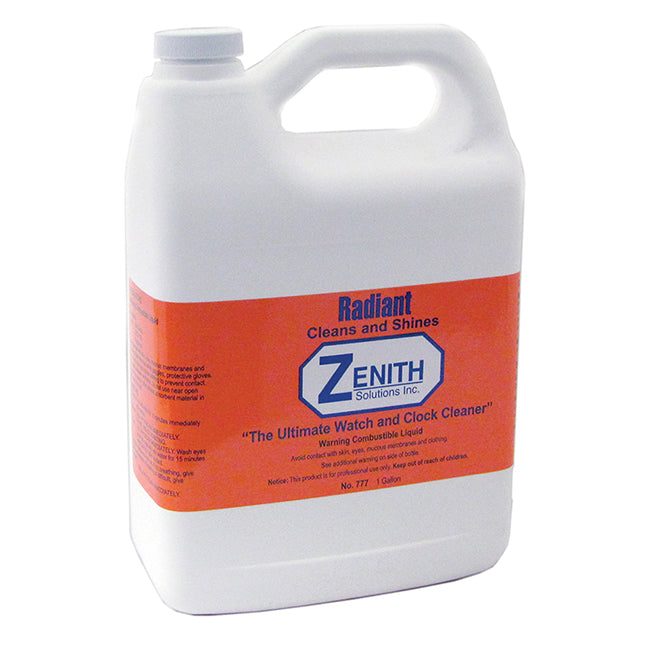 Zenith Window Cleaner Zenith Radiant Watch and Clock Cleaner, 1 gallon - Jules Borel & Co.