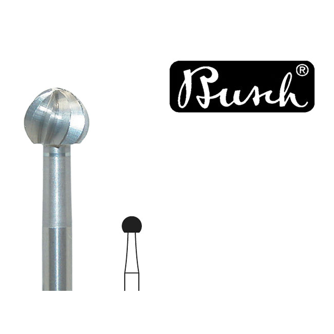 Busch-Ball-Bur-Size-031-3.1-mm-BR1001-031