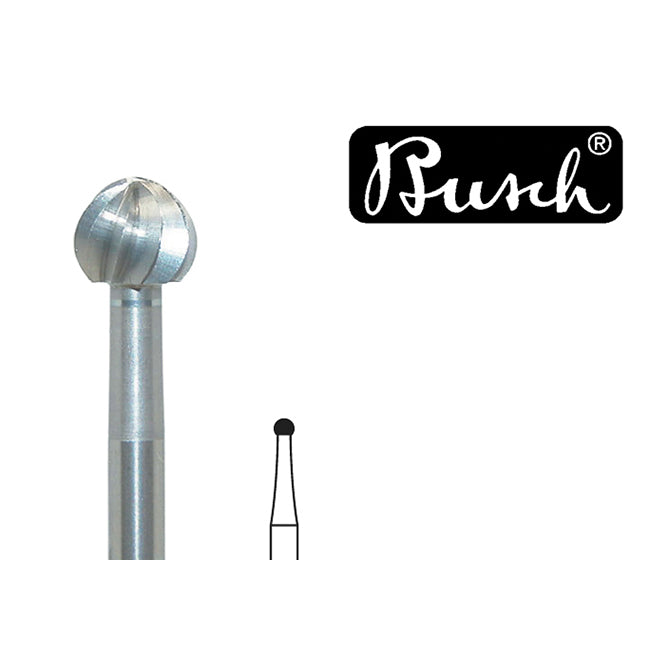 Busch-Ball-Bur-Size-018-1.8-mm-BR1001-018