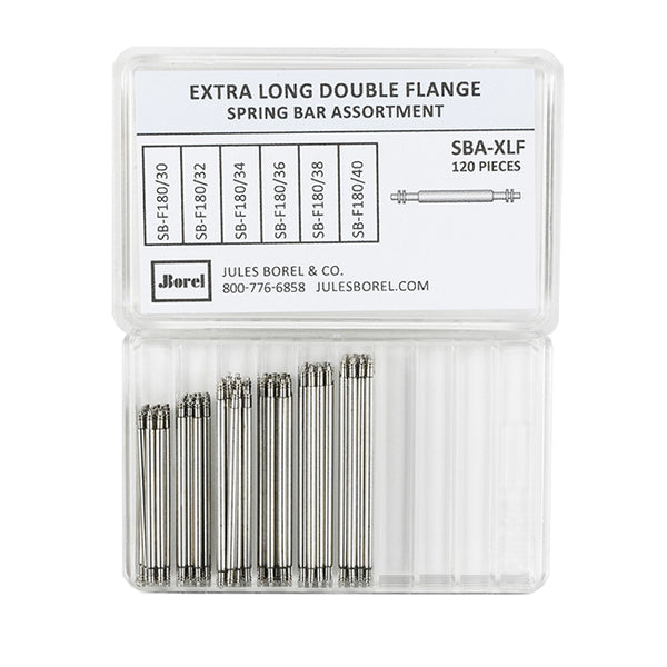 Extra Long Spring Bars, 1.80mm, 30–40mm Lug Sizes, 120 Pieces - Jules ...