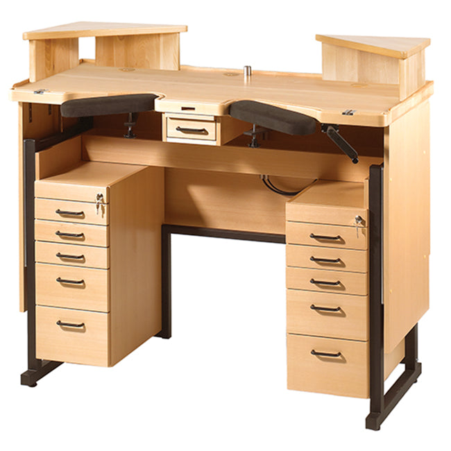 thomas-engelstad-wb-1450-hs-ergonomic-german-watchmaker-bench-with-hydraulic-hand-crank-lift